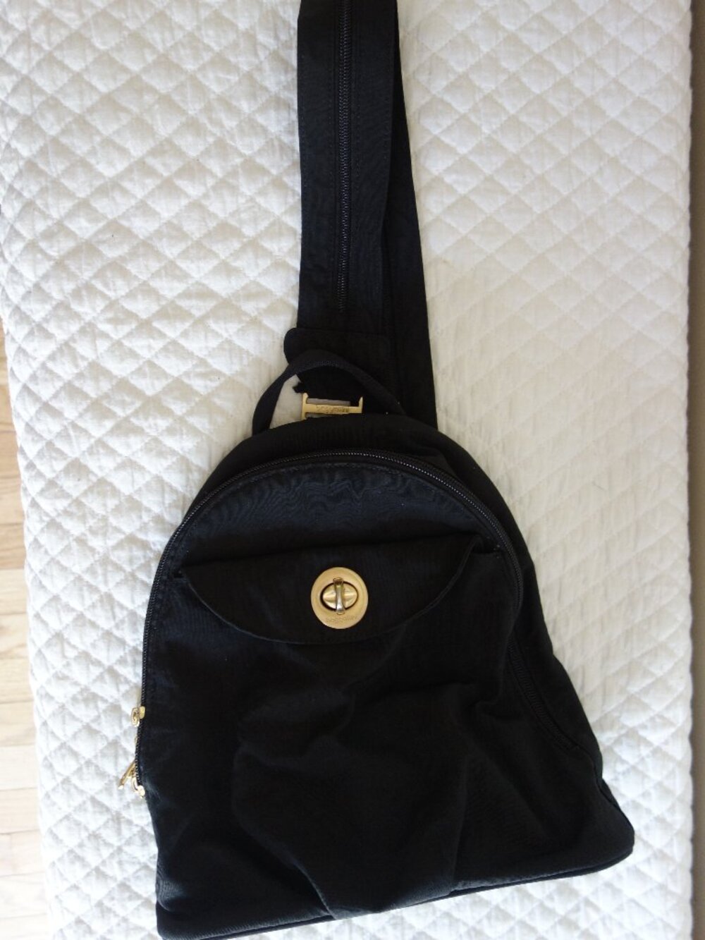 BAGGALINI Black Convertible Backpack